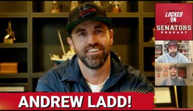 Andrew Ladd Interview, Senators Trade For Dennis Gilbert + Stephen Halliday & Lassi Thomson Recalled