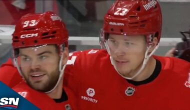 Lucas Raymond And Nate Danielson Score Two Goals In 45 seconds