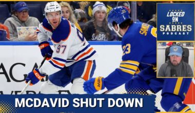 The Buffalo Sabres shut down Connor McDavid and the Oilers in four-goal win