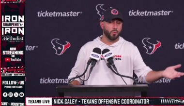 LIVE: The Houston Texans address the media