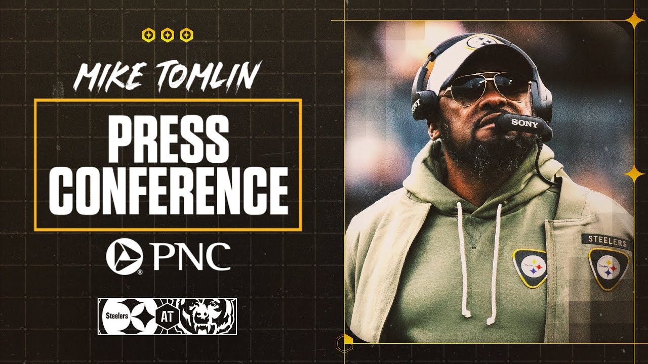 Coach Tomlin Press Conference (Week 12 at Chicago Bears) | Pittsburgh Steelers