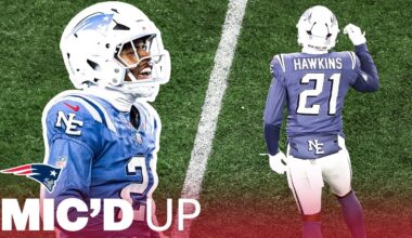 MIC'D UP: Jaylinn Hawkins Helps Lead Defense in Primetime Rivalries Win vs. Jets | Patriots