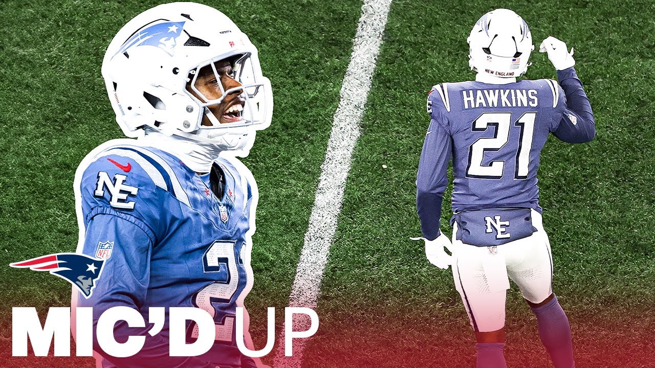 MIC'D UP: Jaylinn Hawkins Helps Lead Defense in Primetime Rivalries Win vs. Jets | Patriots