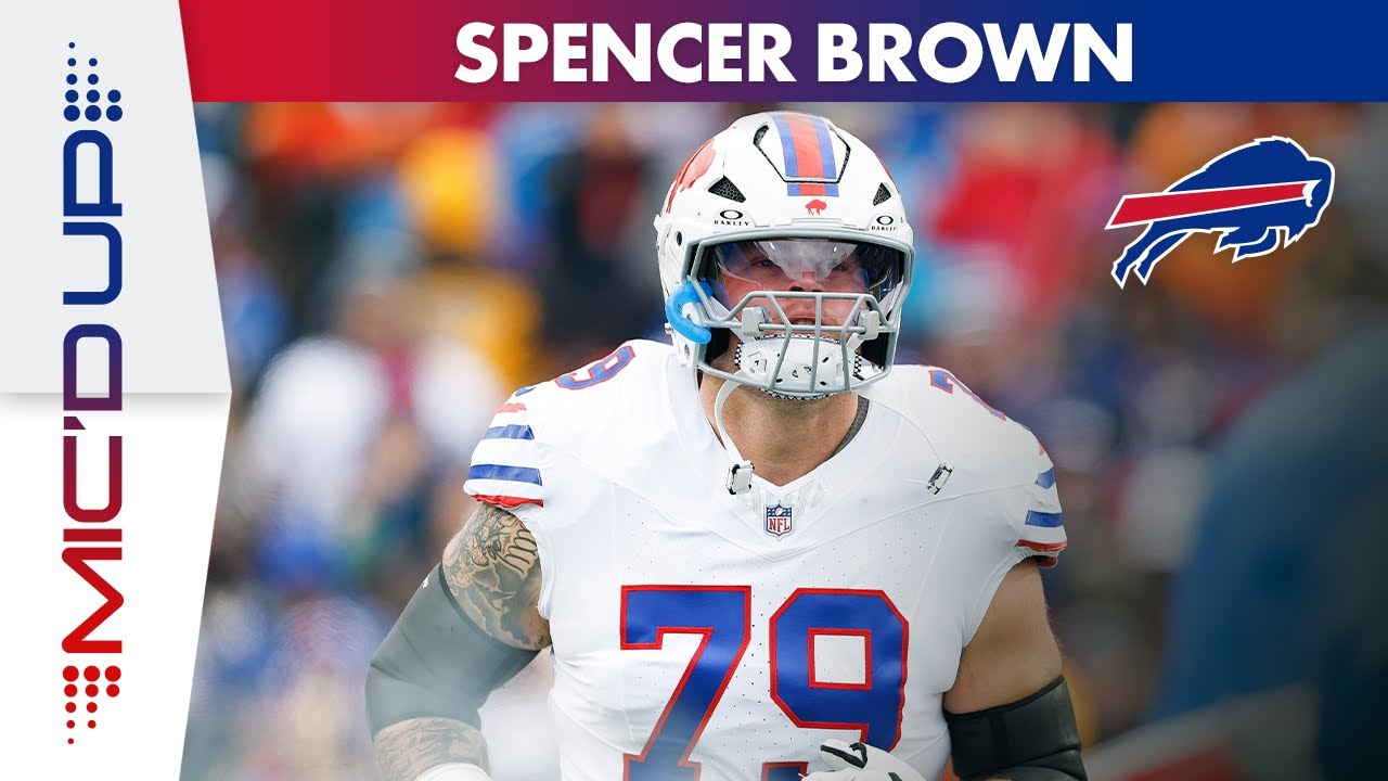 Spencer Brown Mic'd Up For Epic Win Over Baker Mayfield & The Tampa Bay Buccaneers! | Buffalo Bills