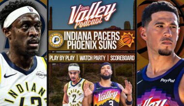 Indiana Pacers at Phoenix Suns  | LIVE Reaction | Scoreboard | Play By Play | Postgame Show