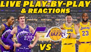 Utah Jazz vs Los Angeles Lakers Live Play-By-Play & Reactions
