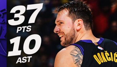 Luka Put On A Show With 37-PT DOUBLE-DOUBLE vs Jazz | November 18, 2025