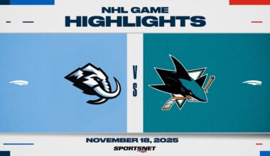 NHL Highlights | Utah Mammoth vs. San Jose Sharks - November 18, 2025