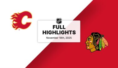 NHL Highlights | Flames vs. Blackhawks | November 18, 2025