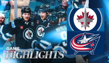 Winnipeg Jets vs. Columbus Blue Jackets - Game Highlights