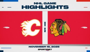 NHL Highlights | Flames vs. Blackhawks - November 18, 2025