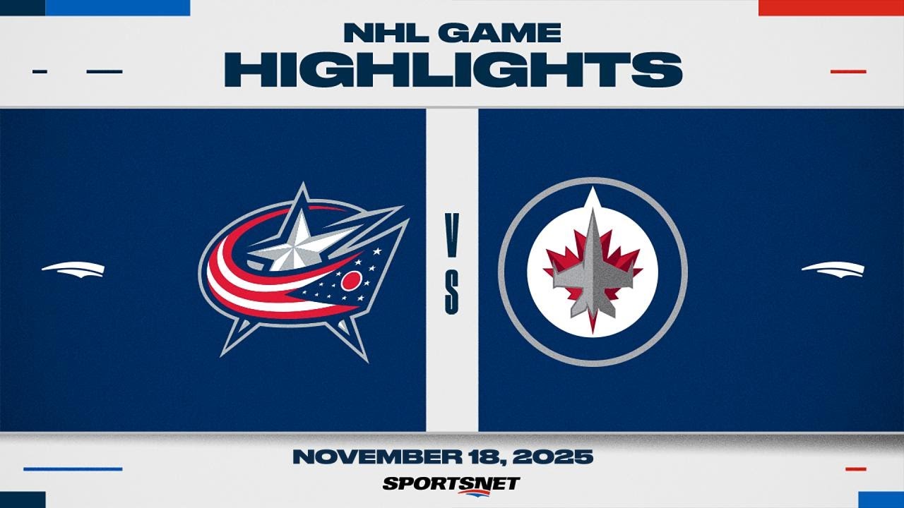 NHL Highlights | Jets vs. Blue Jackets - November 18, 2025