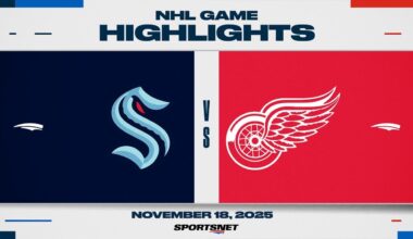 NHL Highlights | Kraken vs. Red Wings - November 18, 2025