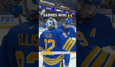 Have a night, Colten Ellis‼️ #nhl #buffalosabres #goalie