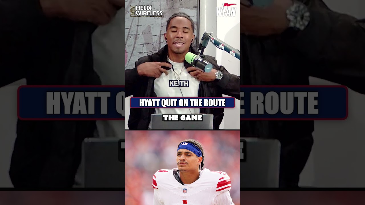 Keith WENT OFF on Jalin Hyatt's effort in the Giants latest loss: