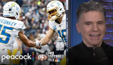 Chargers’ Ladd McConkey: Justin Herbert’s will to win is so evident | Pro Football Talk | NFL on NBC