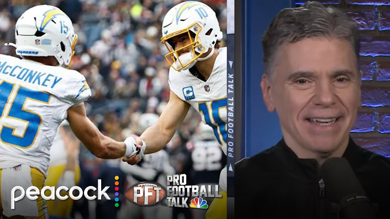 Chargers’ Ladd McConkey: Justin Herbert’s will to win is so evident | Pro Football Talk | NFL on NBC
