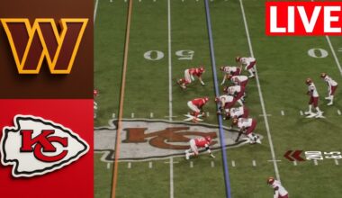 🔴 LIVE: Washington Commanders vs Kansas City Chiefs |Oct 27th WEEK 8 FULL GAME|MADDEN NFL 26 SIM