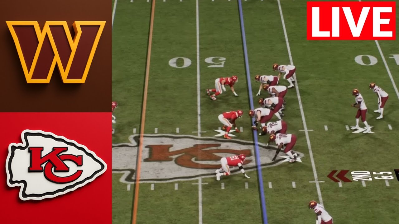 🔴 LIVE: Washington Commanders vs Kansas City Chiefs |Oct 27th WEEK 8 FULL GAME|MADDEN NFL 26 SIM