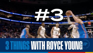 3 Things with Royce Young 🤳 | OKC Thunder at New Orleans Pelicans | November 18, 2025