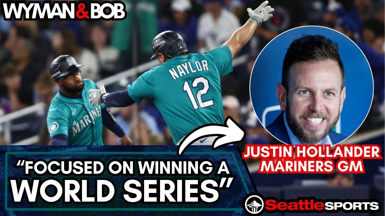 #Mariners GM Justin Hollander "Blown Away" by Josh Naylor | #SeattleSports