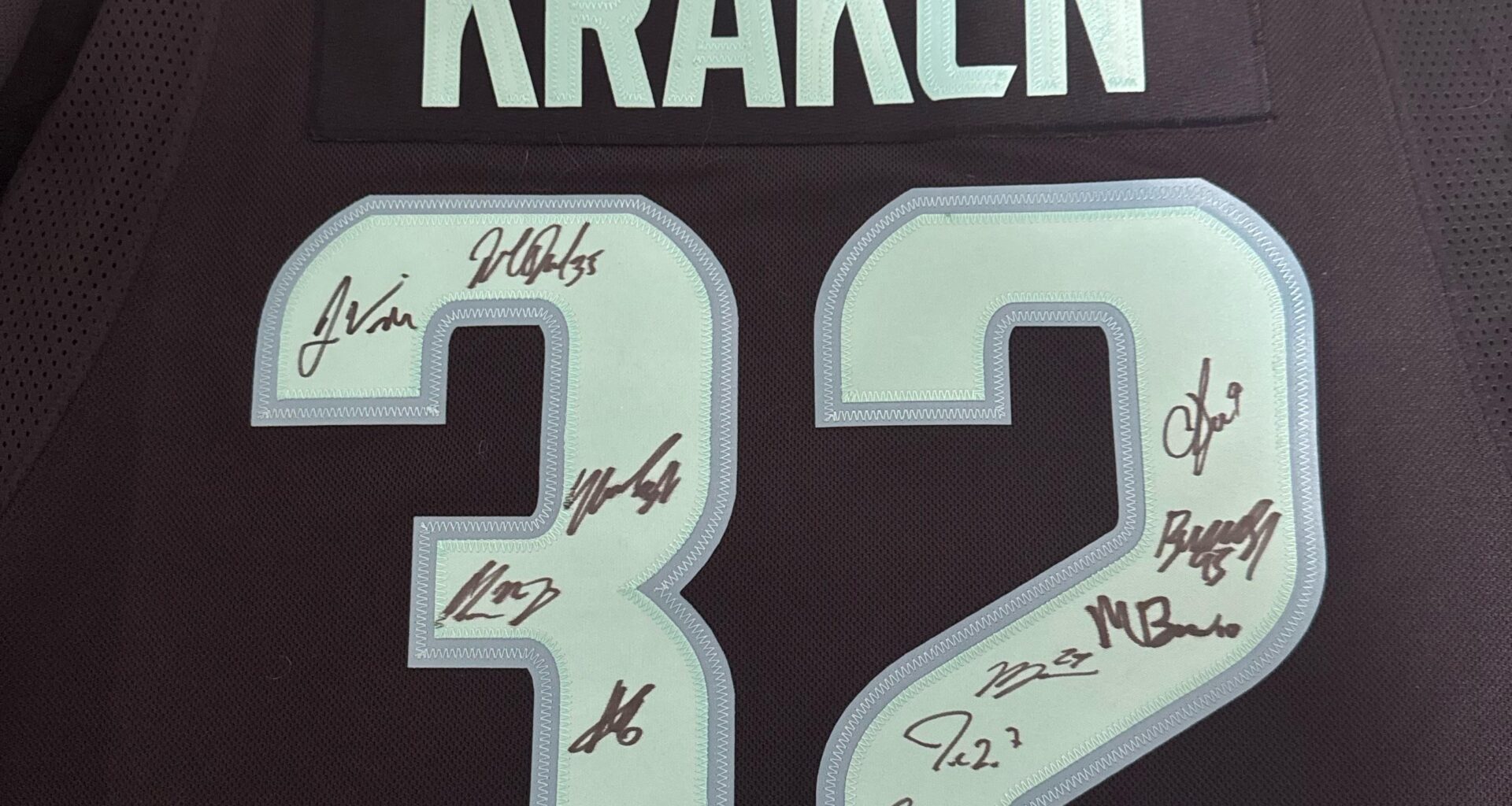 Girlfriend won this jersey. Can any ID any of the autographs?