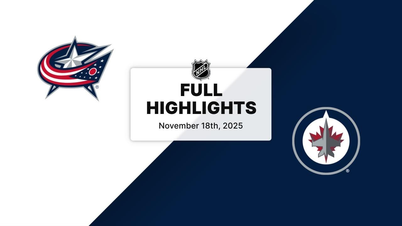 NHL Highlights | Blue Jackets vs. Jets | November 18, 2025