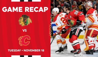Blackhawks vs. Flames Game Highlights | 11.18.25