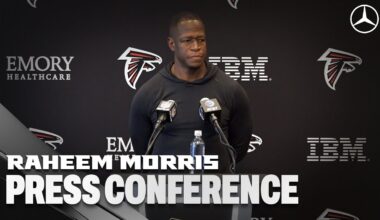 Head Coach Raheem Morris Week 12 Media Availability | Monday, November 17th | Press Conference