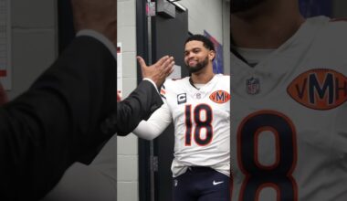 7-3, baby 🐻⬇️ #chicagobears #celebration #lockerroom