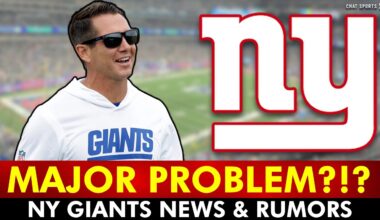 Do The Giants Have A MAJOR PROBLEM On Their Hands?!? | NY Giants News, Rumors