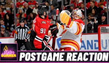 Flames @ Blackhawks Postgame Reaction | FN After Burner - Game 21