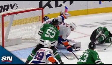 Stars' Wyatt Johnston's Game-Tying Buzzer Beater Wiped Off For Goalie Interference