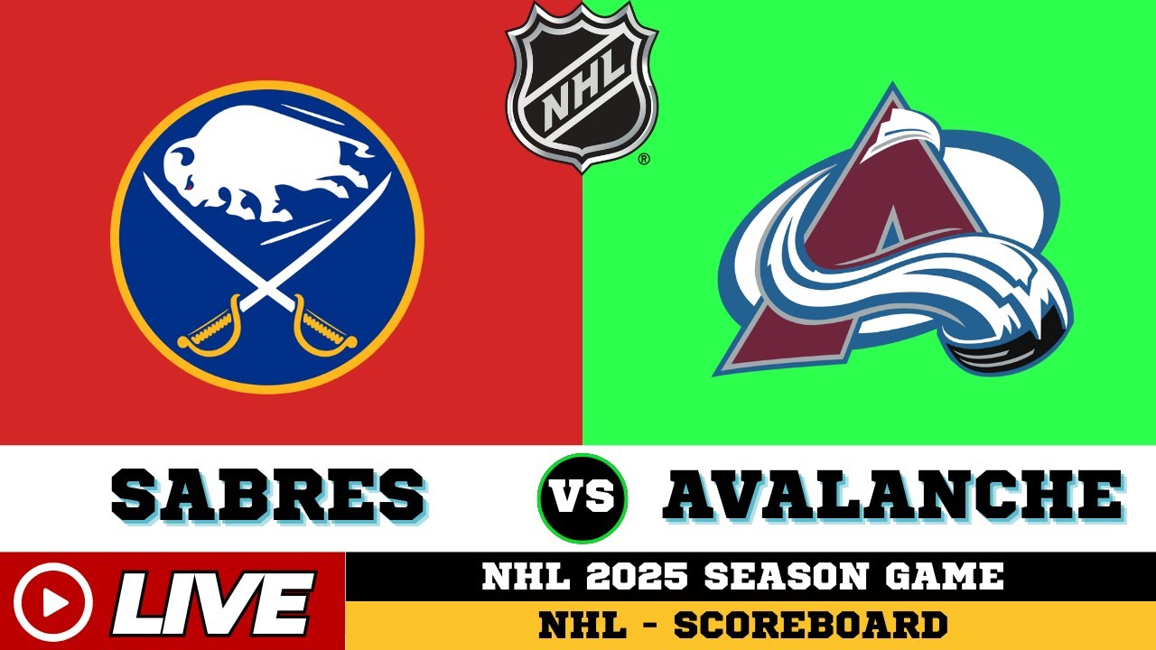 🔴LIVE : Buffalo Sabres Vs Colorado Avalanche | NHL 2025 | NHL Live SCOREBOARD | 11/14/2025