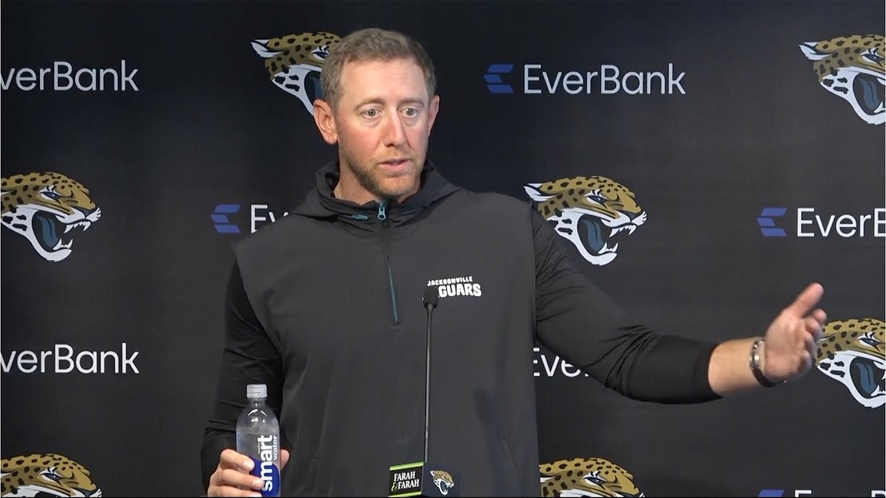 Liam Coen Talks Stepping Up Amid Injuries, Week 11 Game Plan | Jacksonville Jaguars