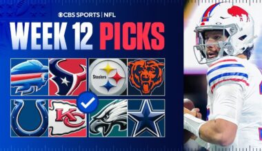 NFL Predictions and Picks For EVERY Week 12 Game [Bills at Texans] | Best Bets ✅