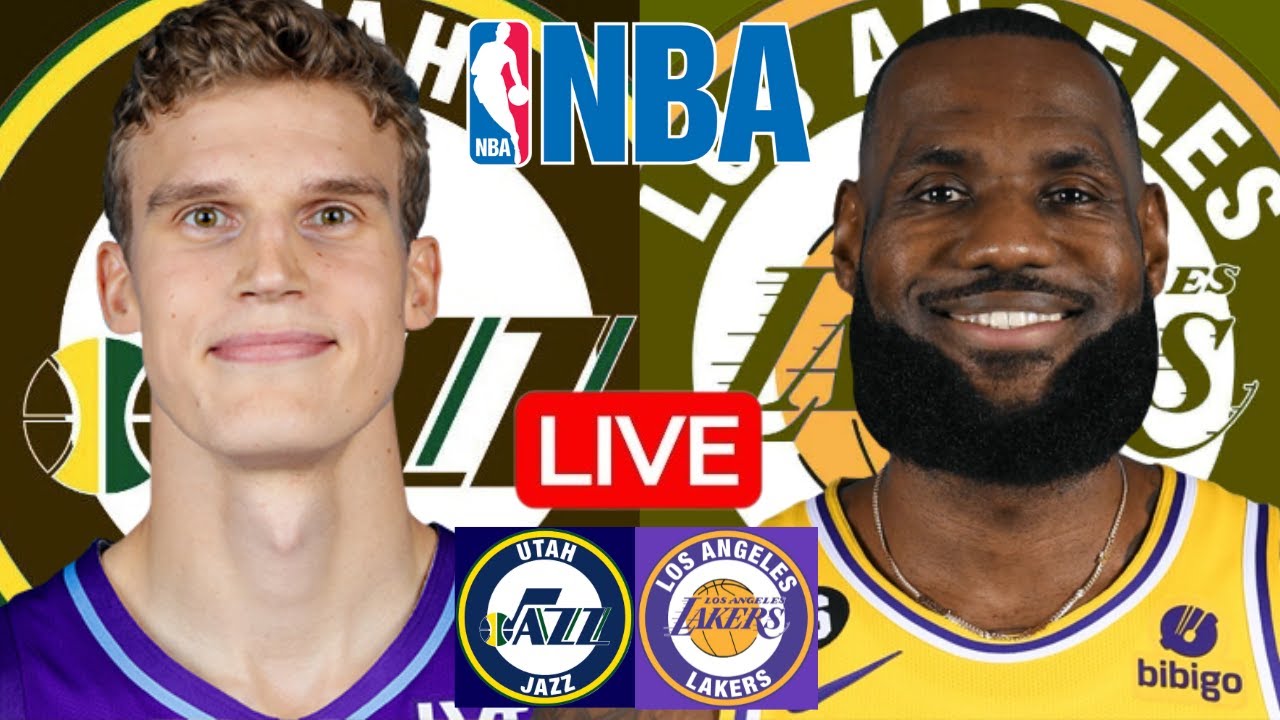 LIVE: UTAH JAZZ vs LOS ANGELES LAKERS | NBA | PLAY BY PLAY | SCOREBOARD