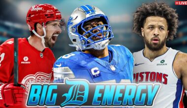 DETROIT PISTONS WON AGAIN, FIRST PLACE RED WINGS | Big D Energy | Tuesday, November 19th 2025