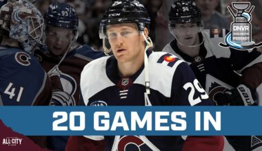 Can anyone in the Central Division compete with the Colorado Avalanche 20 games in?