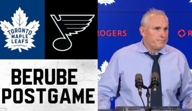 Craig Berube | Post Game vs. St. Louis Blues | November 18, 2025
