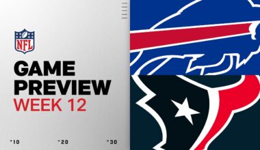 Buffalo Bills vs Houston Texans | Week 12 Game Preview