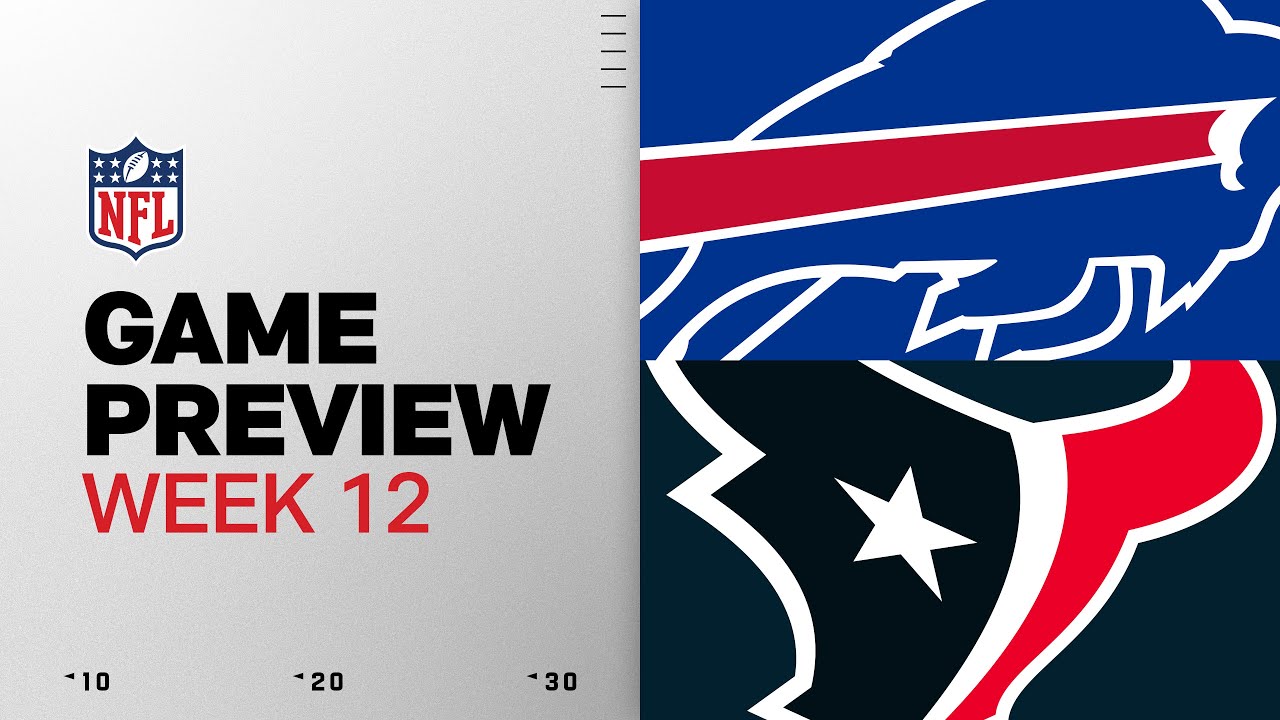 Buffalo Bills vs Houston Texans | Week 12 Game Preview