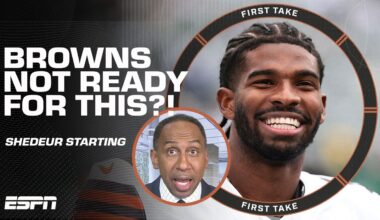 Shedeur Sanders to START for Browns vs. Raiders 🚨 Stephen A. CALLS OUT Kevin Stefanski | First Take