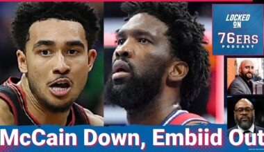 Sixers send Jared McCain DOWN, Joel Embiid to miss Pistons Rematch - Locked On Philadelphia 76ers