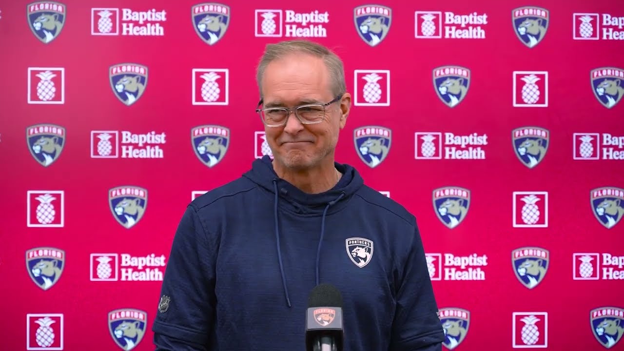 Paul Maurice Updates Florida Panthers Injury Situation on Nov. 19, 2025