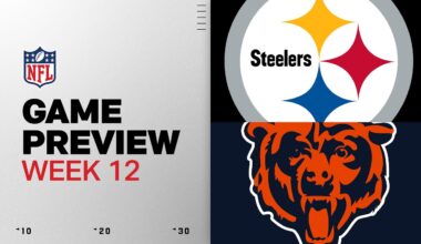 Pittsburgh Steelers vs Chicago Bears | Week 12 Game Preview