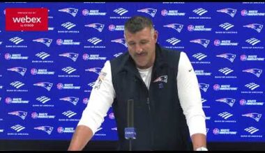Mike Vrabel on Joe Flacco: "He Doesn't Seem to Get Rattled Too Easy." | Patriots Press Conference