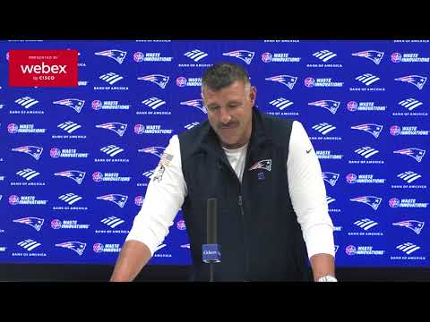 Mike Vrabel on Joe Flacco: "He Doesn't Seem to Get Rattled Too Easy." | Patriots Press Conference