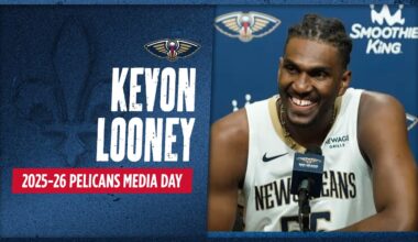 Kevon Looney Interview from 2025 Pelicans Media Day | New Orleans Pelicans