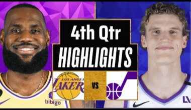 Los Angeles Lakers vs Utah Jazz Full Game Highlights 4th Qtr | Nov 18 | 2025 NBA Highlights